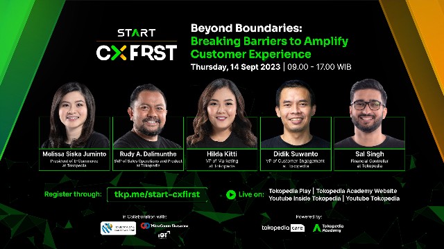 Tokopedia START CX FIRST Summit 2023 Digelar, Tingkatkan Kualitas Customer