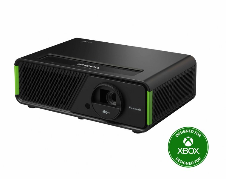 Proyektor LED ViewSonic X1-4K "Designed for Xbox" dengan Suara Harman Kardon