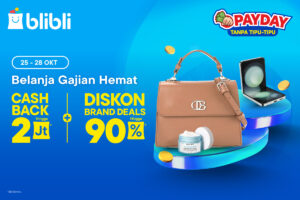 Blibli PayDay Tanpa Tipu-Tipu: Belanja Hemat dan Cashback Besar