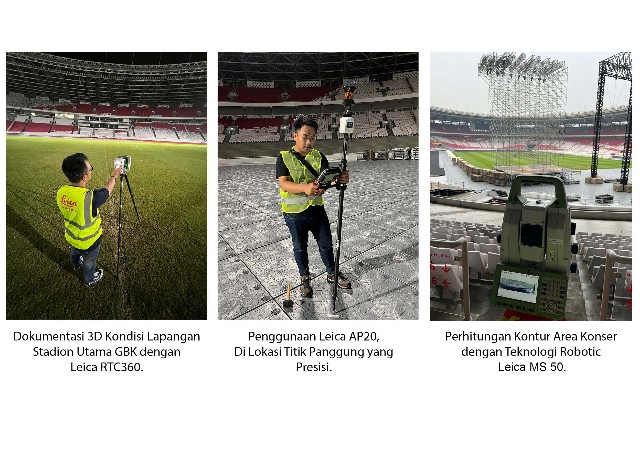 Teknologi Leica Geosystems Turut Dukung Megahnya Konser Coldplay di Jakarta