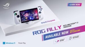 ROG Ally di Bawah 10 Juta Rupiah dengan AMD Ryzen™ Z1 Kini Sudah Tersedia di Indonesia