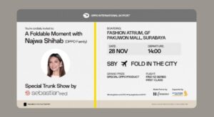 OPPO Gelar “A Foldable Moment with Najwa Shihab” dan Peragaan Busana Kelas Atas