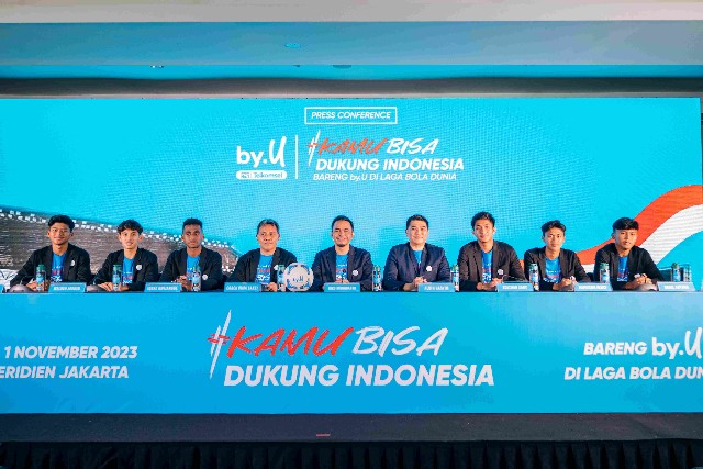 Bersama by.U, #KamuBisa Dapat 1 GB Tiap 1 Gol Untuk Semangat Indonesia di Laga Bola Dunia