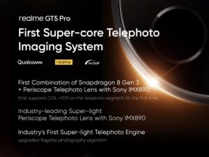 realme GT5 Pro Kombinasikan Chipset Snapdragon 8 Gen 3 dan Lensa Telefoto Periskop