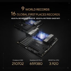 ASUS Pecahkan Rekor Overclocking: 9 Rekor Dunia, 16 Peringkat Pertama Global