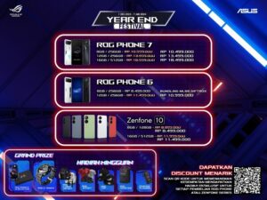 Rayakan Akhir Tahun dengan Promo Istimewa untuk Zenfone 10 juga ROG Phone 7 dan 6!