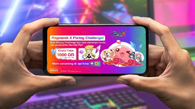 Indosat Ooredoo Hutchison dan Ragnarok X Luncurkan“Poring Challenge”