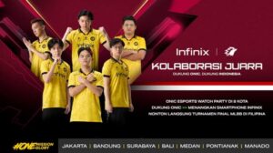 #KolaborasiJuara, Dukungan Infinix Bagi ONIC Esports Bawa Kemenangan Indonesia