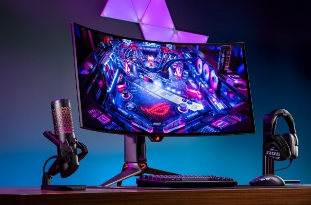 ASUS Republic of Gamers Umumkan Kehadiran ROG Swift OLED PG34WCDM