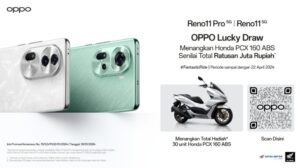 Beli OPPO Reno11 Series 5G Sekarang, Dapatkan Kesempatan Memenangkan 30 Honda PCX!