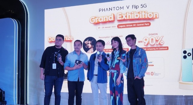 Kemeriahan TECNO PHANTOM V Flip 5G Grand Exhibition, Hadirkan Banyak Keistimewaan 