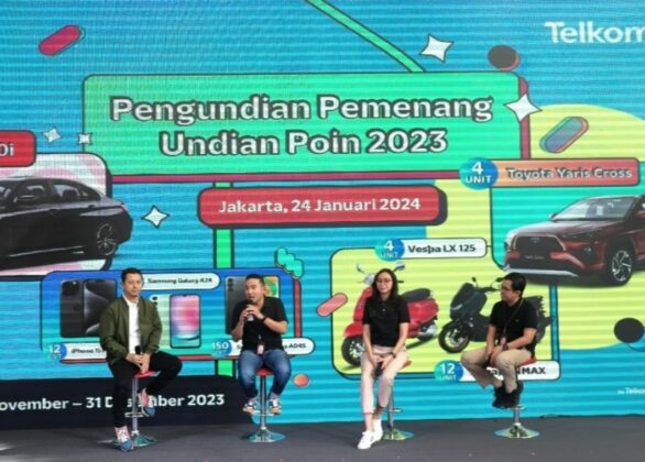 Telkomsel Undi Dan Umumkan Pemenang Program Undian Poin Festival 2023