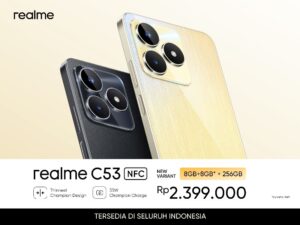 Menjadi Smartphone Terlaris di Asia Tenggara, realme C53 Hadir di Indonesia