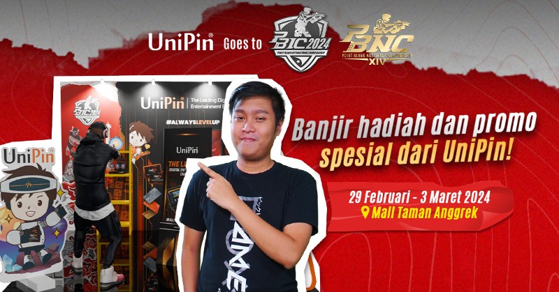 UniPin Hadir di Point Blank National Championship 2024