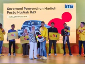IM3 Gelar Seremoni Penyerahan Hadiah Program Pesta Hadiah