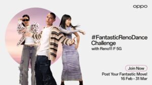 Heboh! OPPO Reno11 F Menjadi Pusat Perhatian dengan #FantasticRenoDance Challenge