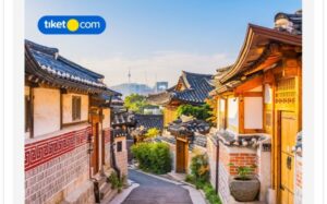 Melonjaknya Minat Wisata ke Korea Selatan: tiket.com Raih Penghargaan dari Korean Air