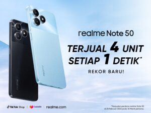 realme Note 50 Catatkan Rekor Penjualan Lebih dari 20 Ribu Unit Terjual
