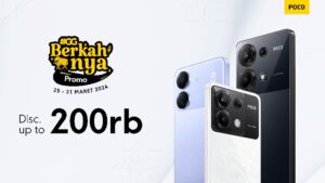 Ramadan Lebih Berkah dengan #GGBerkahnya bersama POCO