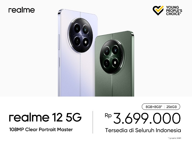 realme 12 5G: Smartphone Pilihan Tepat untuk Ramadan Hadir di Seluruh Indonesia!