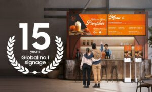 Samsung Memimpin Pasar Digital Signage Global Selama 15 Tahun Berturut-turut