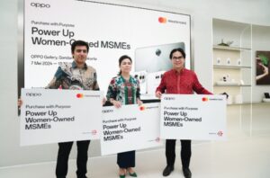 Kolaborasi Mastercard, OPPO Indonesia, dan YCAB Foundation Donasi Rp1,4 Miliar untuk Pemberdayaan UMKM Perempuan