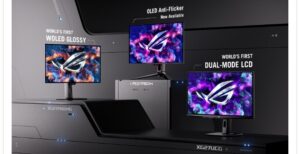 ASUS ROG Umumkan Kehadiran Dua Monitor Gaming Terdepan di Dunia