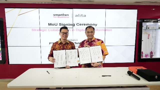 Kolaborasi Strategis antara Smartfren for Business dan Alita Praya Mitra untuk Penguatan Solusi IoT di Indonesia