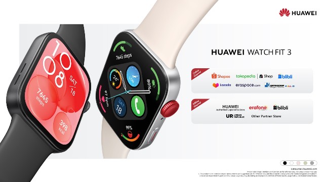Huawei WATCH Fit 3 Gaya Hidup Fit dan Fashionable