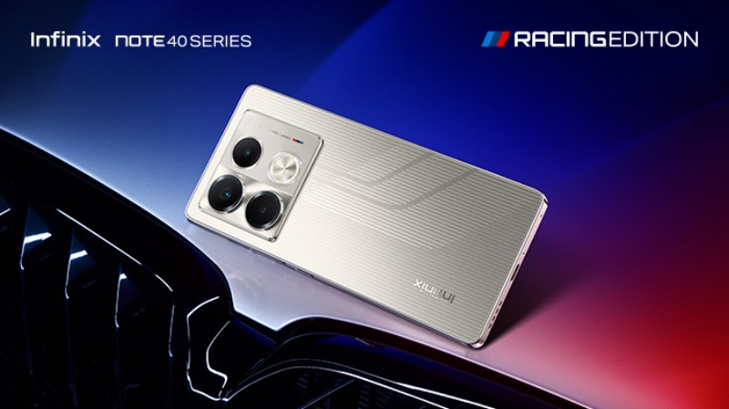Infinix Note 40 Series Racing Edition Meluncur dengan Desain Eksklusif Kolaborasi bersama BMW Designworks