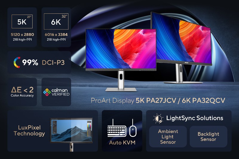 ASUS Rilis Monitor Terbaru dengan Teknologi Terkini di Computex 2024
