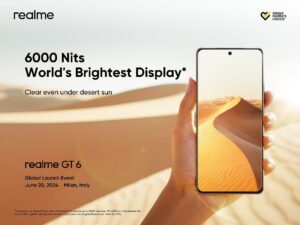 realme GT 6: Peluncuran New Flagship Killer dengan Layar 6000 Nits Pertama di Industri Smartphone