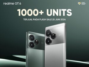 realme GT 6: AI Flagship Killer Terjual Habis dalam Flash Sale Pertama di Indonesia