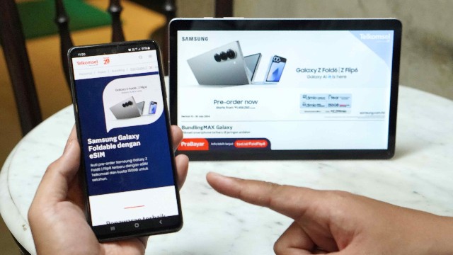 Telkomsel Hadirkan Pre-Order Paket BundlingMAX untuk Samsung Galaxy Z Foldable dengan Bonus eSIM dan 150 GB Data