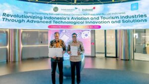 Indosat Ooredoo Hutchison dan Garuda Indonesia Jajaki Kolaborasi Strategis