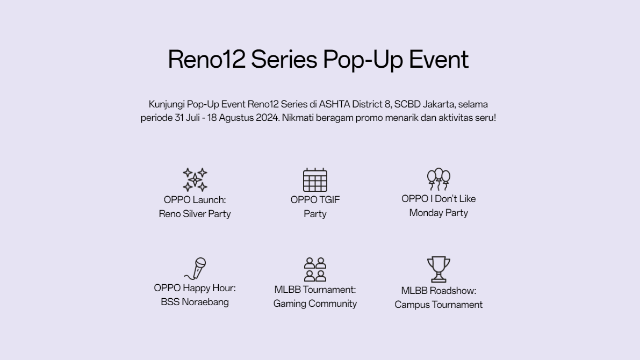 OPPO Rilis Smartphone AI Pertama di Indonesia dengan Reno12 Series!