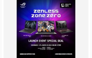 Pilih Laptop Gaming ASUS ROG & TUF untuk Main Zenless Zone Zero