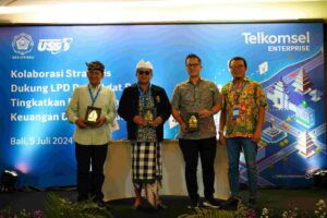 Telkomsel, PT USSI, dan LPD Provinsi Bali Memperkuat Inklusi Keuangan dan Ekosistem di Bali