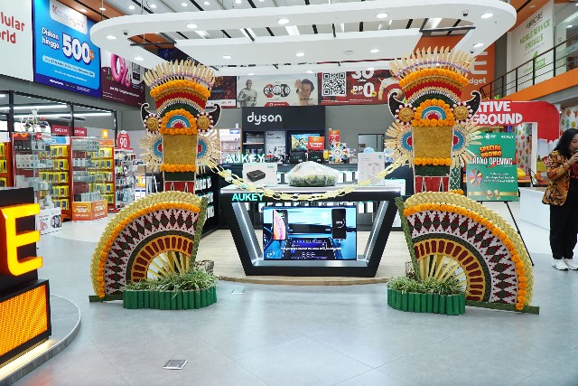 AUKEY Buka "Flagship Island Booth" Kedua di Cellular World Bali