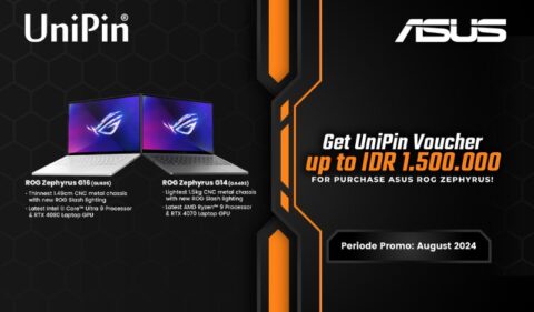 Dapatkan Voucher UniPin Jutaan Rupiah dengan Pembelian ASUS ROG Terbaru!