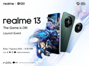 realme 13 Segera Meluncur di Indonesia dengan Pengalaman Gaming Bintang Lima pada 7 Agustus 2024