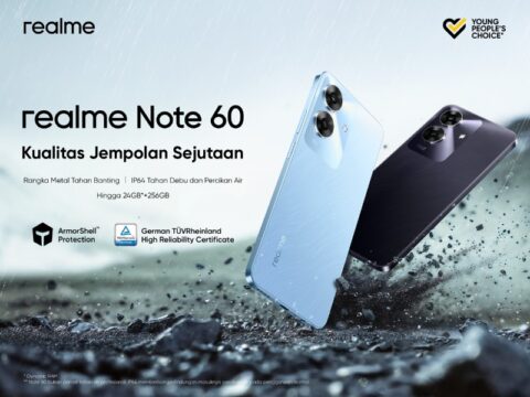 realme Note 60 dengan ArmorShell Protection Segera Hadir di Indonesia, Hadirkan Standar Baru Smartphone Tangguh di Harga Sejutaan