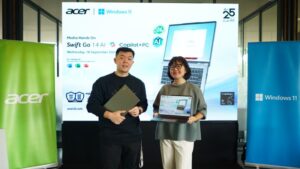 Acer Indonesia Meluncurkan Swift Go 14 AI: Laptop Pertama dengan Prosesor Qualcomm Snapdragon X Plus