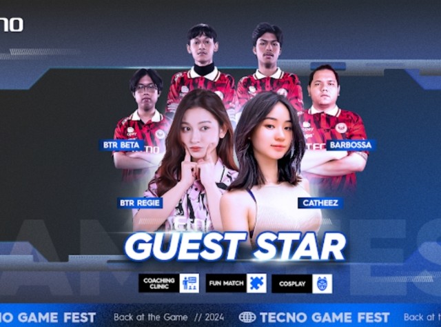 TECNO Gelar E-sport Tournament Pertama: TECNO Game Fest di Mall Taman Anggrek