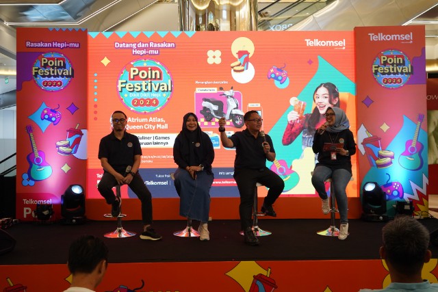 Telkomsel Gelar Poin Festival Roadshow di 4 Kota Besar Indonesia