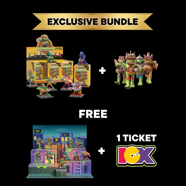 Pesan Sekarang! Bundling Edisi Terbatas Mighty Jaxx X Indonesia Game Expo Teenage Mutant Ninja Turtle di Blibli – Penawaran Spesial!