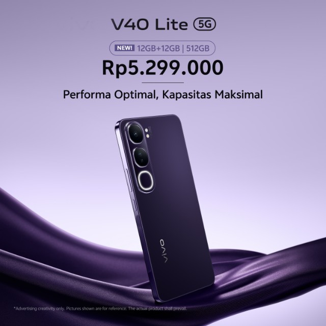 vivo V40 Lite Varian 12GB+512GB: Smartphone Andalan untuk Multitasking Tanpa Batas