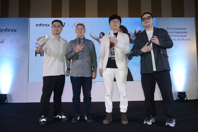 Infinix Luncurkan HOT 50 Pro+ bersama JKT48, Smartphone 3D-Curved SlimEdge Tertipis Dunia Mulai Rp 2 Jutaan