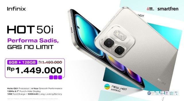 Infinix HOT 50i dan SMART 9 Series Meluncur: Smartphone Sejutaan dengan Performa Stabil