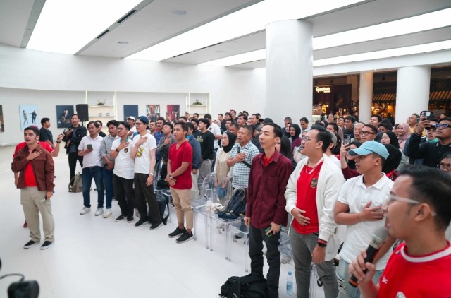 OPPO Perkuat Dukungan untuk Garuda Muda dengan Nobar Kualifikasi Piala Dunia 2026 di OPPO Gallery Gandaria City